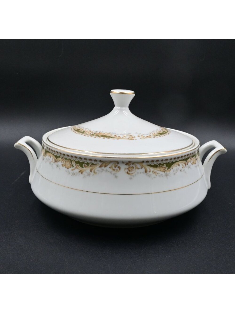 Signature Collection Queen Anne Covered Tureen Serving Dish Vintage